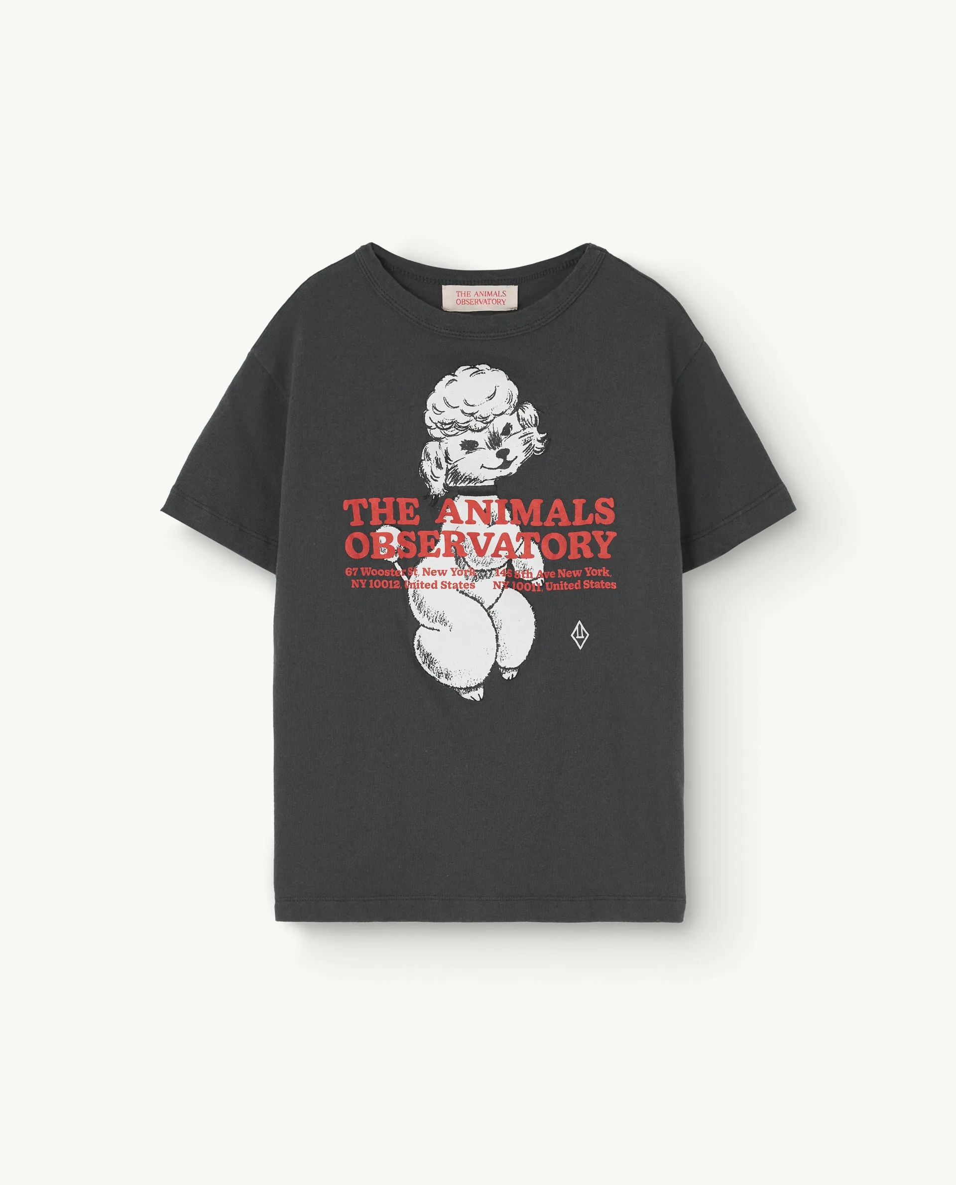 The Animals Observatory | Recycled Rooster T-Shirt Poodle