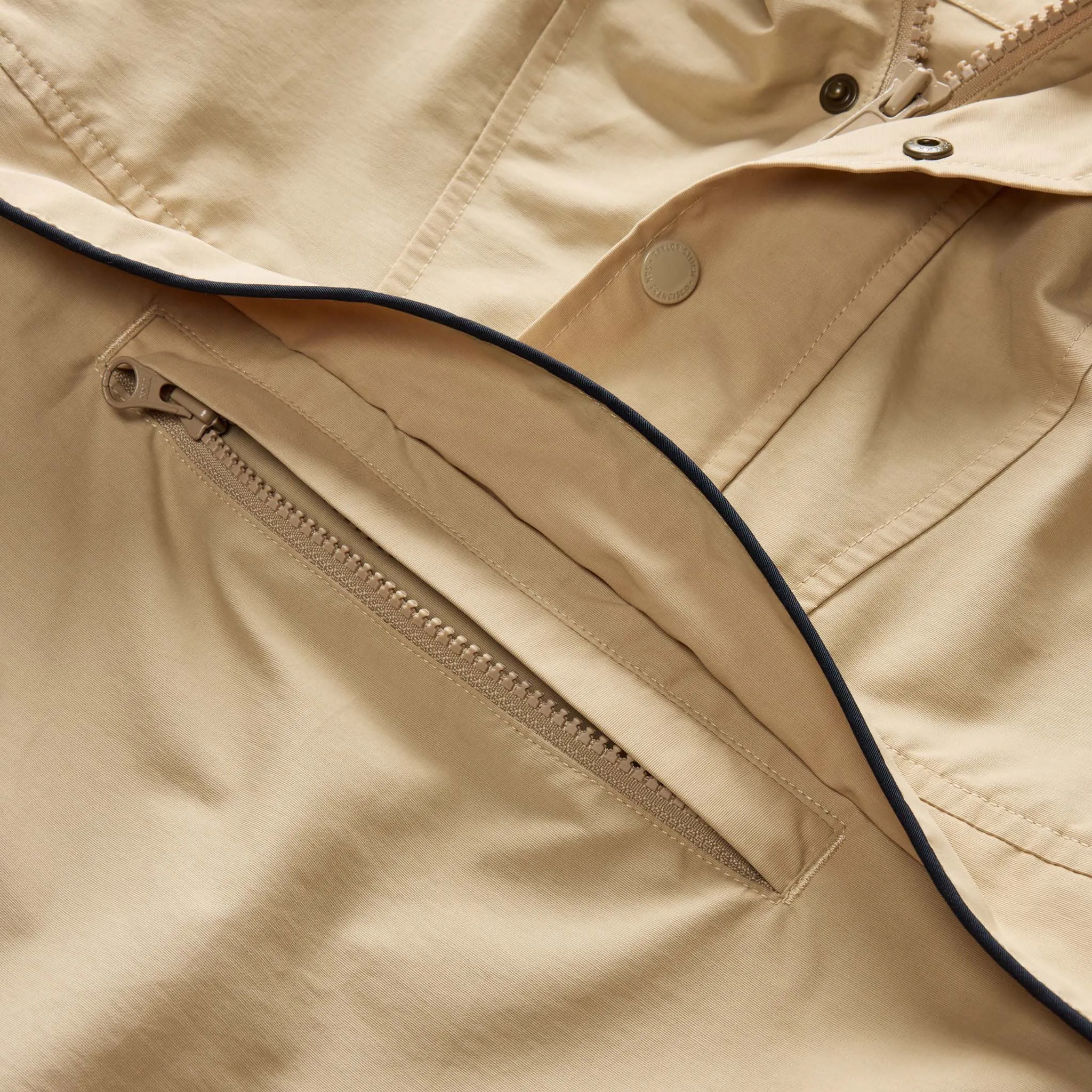 The Chapman Anorak in Light Khaki 60/40