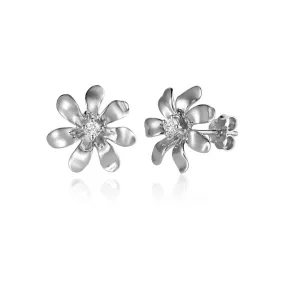 Tiare Flower Stud Earrings