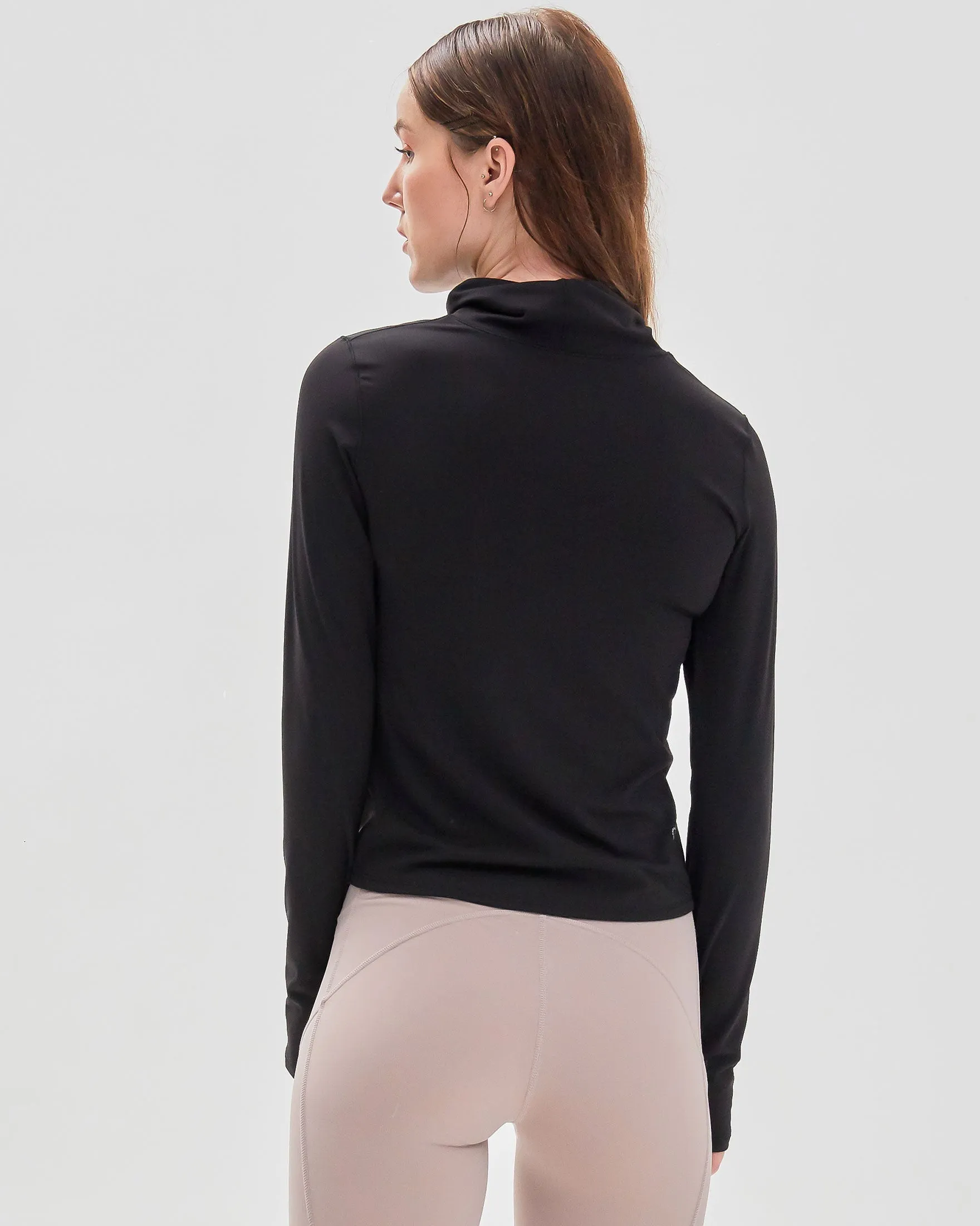 Turtle-Cowl Neck Coziplex Long Sleeve