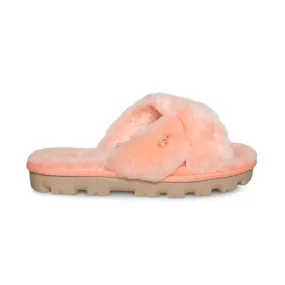 UGG Fuzzette Beverly Pink Slippers - Women's