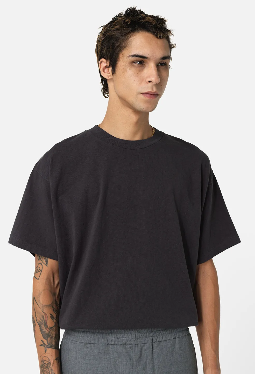 University Tee / Charcoal