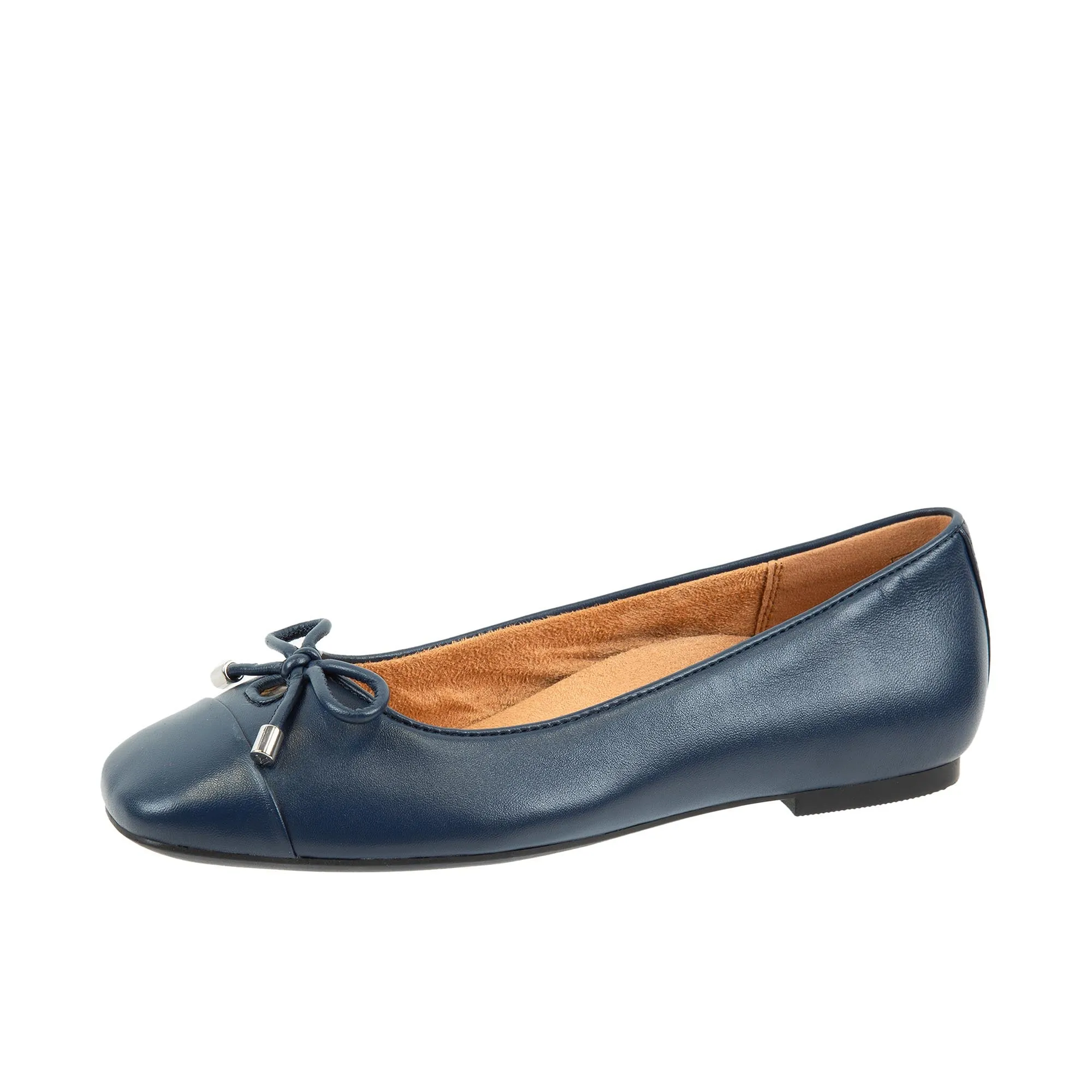 Vionic Womens Klara Ballet Flat Navy