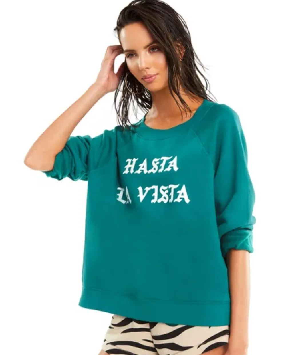 Wildfox Hasta La Vista Sommers Sweater