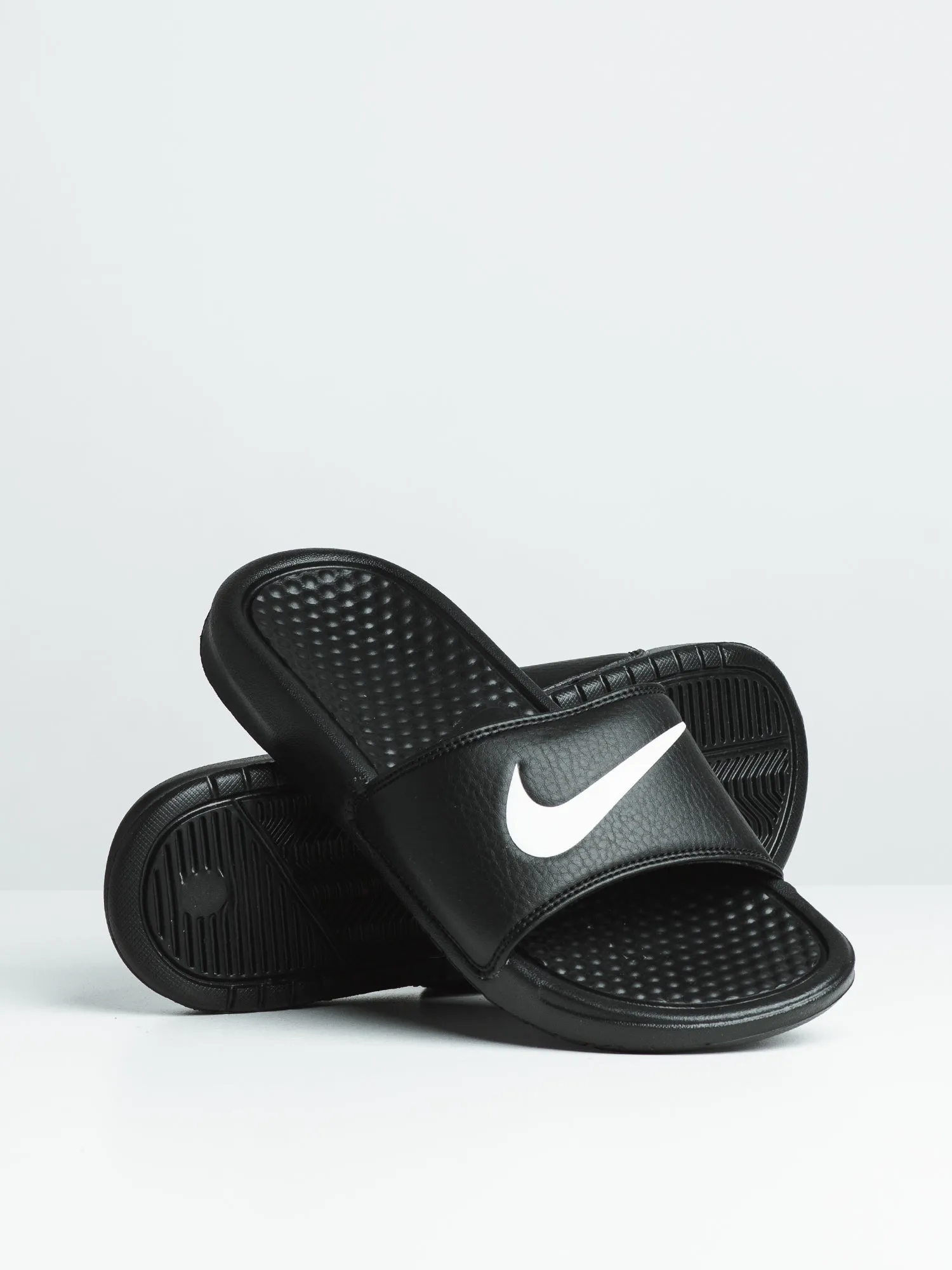 WOMENS BENASSI SWOOSH SLIDES