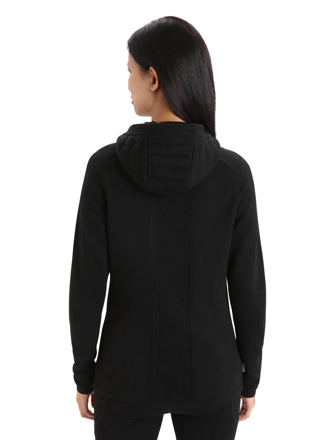 Womens ZoneKnitInsulated LS Zip Hoodie