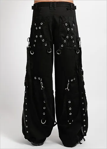 X-STRAP ZIP OFF PANT BLK