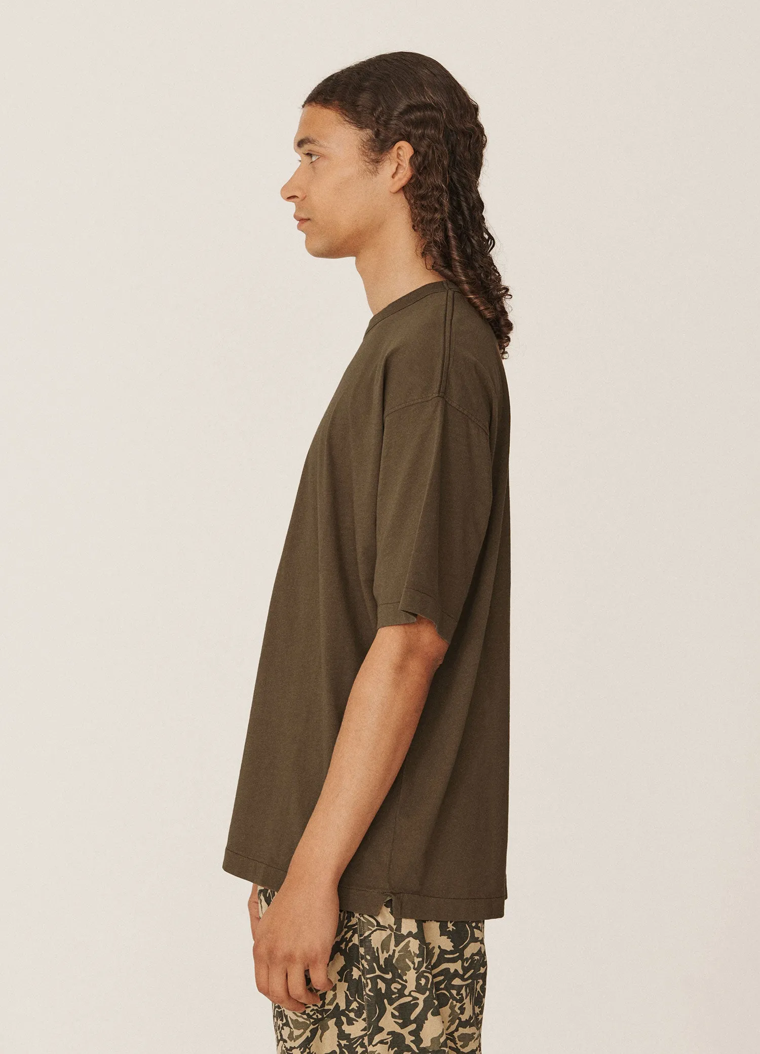 YMC Triple T-Shirt brown