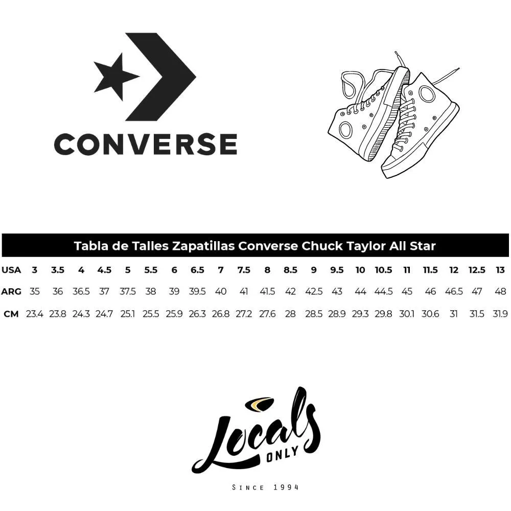 Zapatillas Converse Chuck Taylor All Star Leather Low Negro